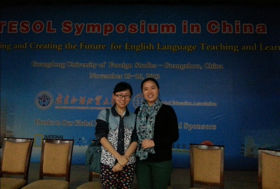 信息学部课程组教师参加TESOL2013年会