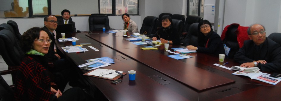 台湾辅仁大学访问团光临 伦理电影
洽谈合作